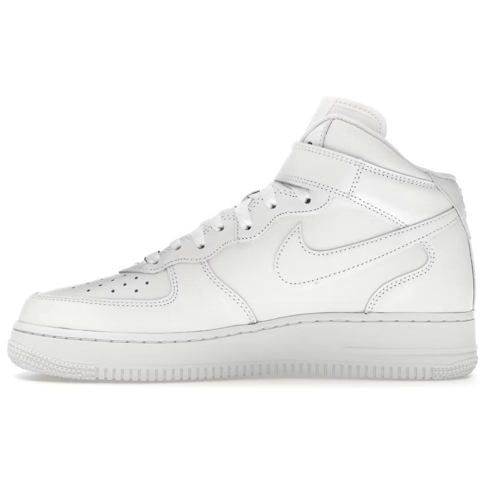 Nike Air Force 1 Mid Supreme White Sneakers FZ8784-100