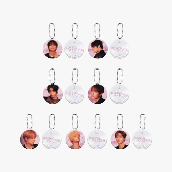 CLOSE YOUR EYES 1st Tour BEYOND YOUR EYES Reflector Key Ring