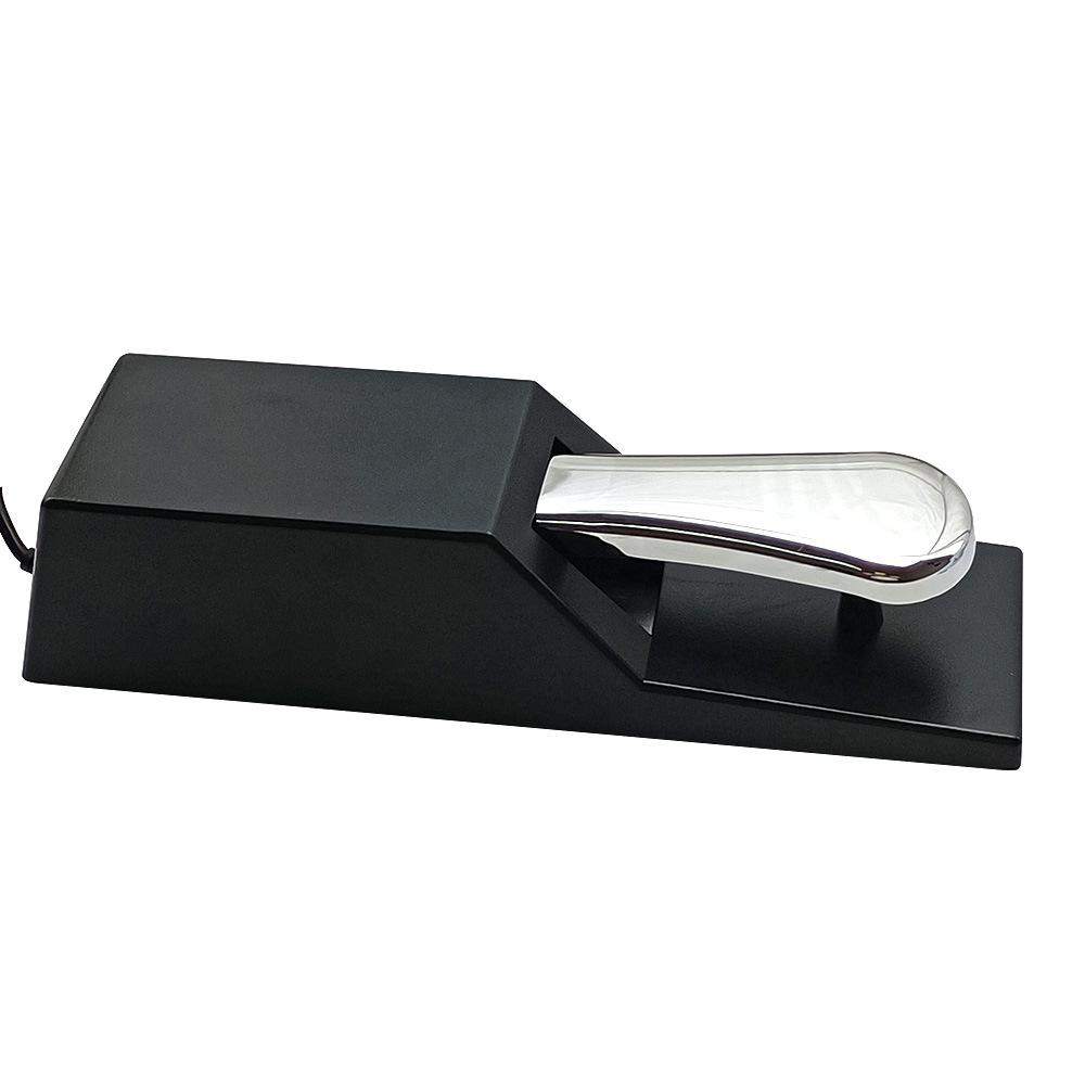Universal Electronic Keyboard Sustain Pedal: Metal Foot Switch for Digital Piano & Synthesizer