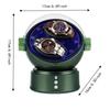 Antimagnetický digitální dvojitý natahovač hodinek Luxusní automatický natahovač hodinek Cestovní použití