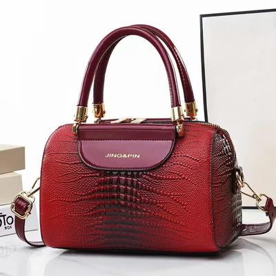 New Bright Leather Women's Bags Versatile Crossbody Pillow Bag Personalized Women's Handbag Fashion Trendy Shoulder Bag