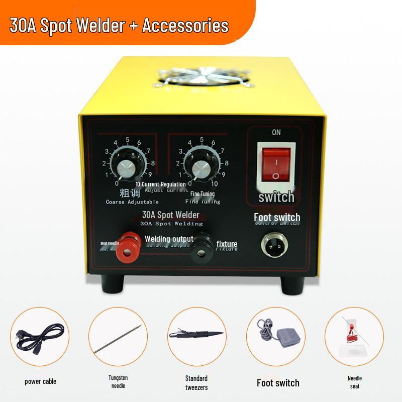 Jewelry Spot Welder: Frequency Conversion Gold Welder for Necklaces and Rings