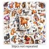 50 sheets ink wash style horses - 1667x