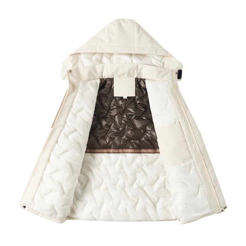 Autumn and Winter Windproof Jacket Women's Graphene Inner Thickened Cotton-padded Jacket Cold-proof Jacket Outdoor Sports Mountaineering