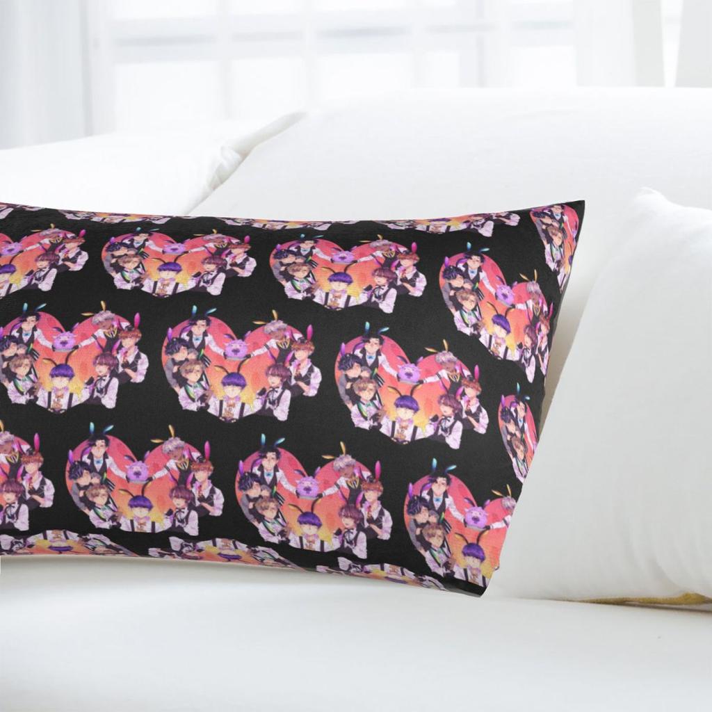 Bunny Event Obey Me Rectangle Pillowcase Cushion Cover Decorative Bedroom Bed Home Comfort Throw Pillow