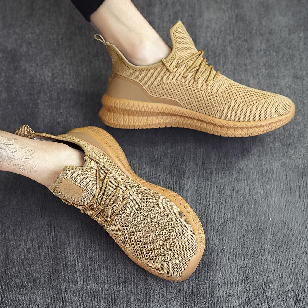 Men's Running Shoes Tennis Shoes Cushioned Wide Sports Soft Shoes Suitable for Fitness Walking, Lightweight and Comfortable