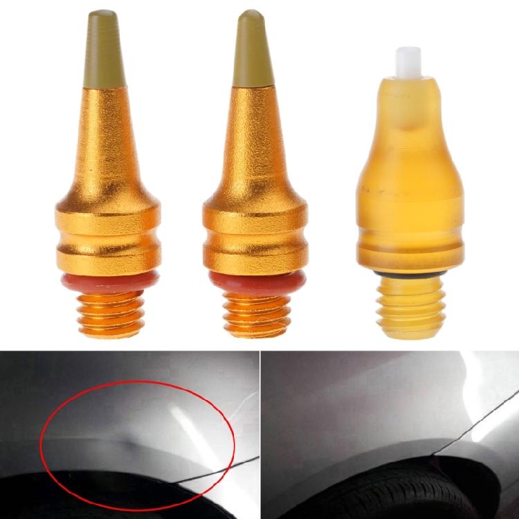 3Pieces Ceramic Tip Dent Removal Kit Ensures Safe And Simple Car Body Repairs Without Paint Damage Perfect For Auto Shop