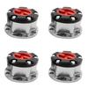 4x Uzamykací matice náboje kola Manuální zámek 86-95 Pro Toyota T100 Pick Up Truck 4 Runner Hilux Manuální