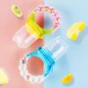 3 In 1 Set Baby Fruit Feeder Pacifier BPA Free Silicone Chew Bag Infant Teething Toddler Supplement Food Feeding Soother