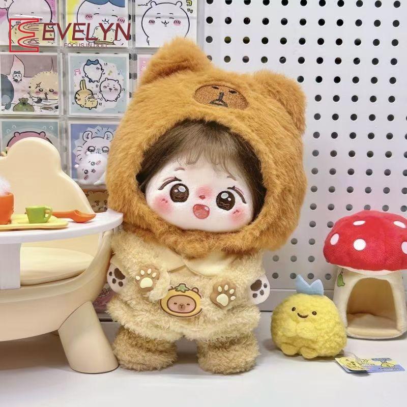 Evelyn Plush Toy 20cm Cotton Doll Clothing No Attribute Cute Set Clothing Doll Replacement Soft Skin Friendly Decoration
