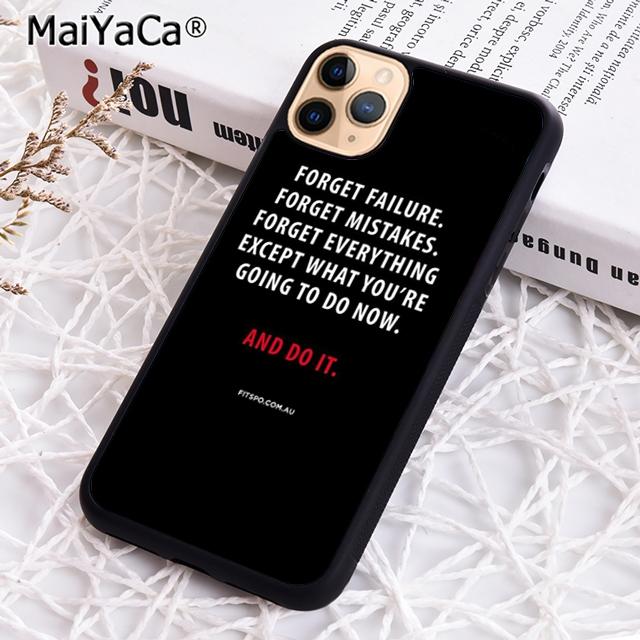 Gym Motivational Fitness Phone Case For iPhone 17 Air 16 Pro Max 15 14 Plus 12 13 Shell Cover Coque