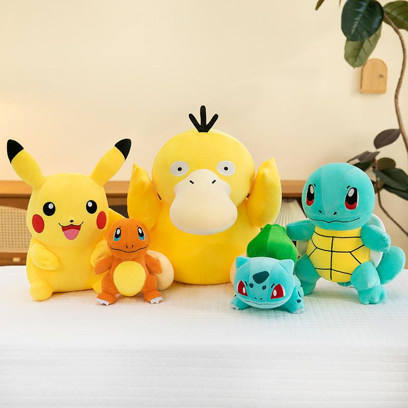 Seria Pokémon Pluszowe zabawki Squirtle i Charmander Prezenty świąteczne i urodzinowe dla dzieci Elementy dekoracyjne do domu