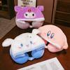 Hooded Cartoon U-Shaped Travel Neck Pillow with Hat - Gift for Girls