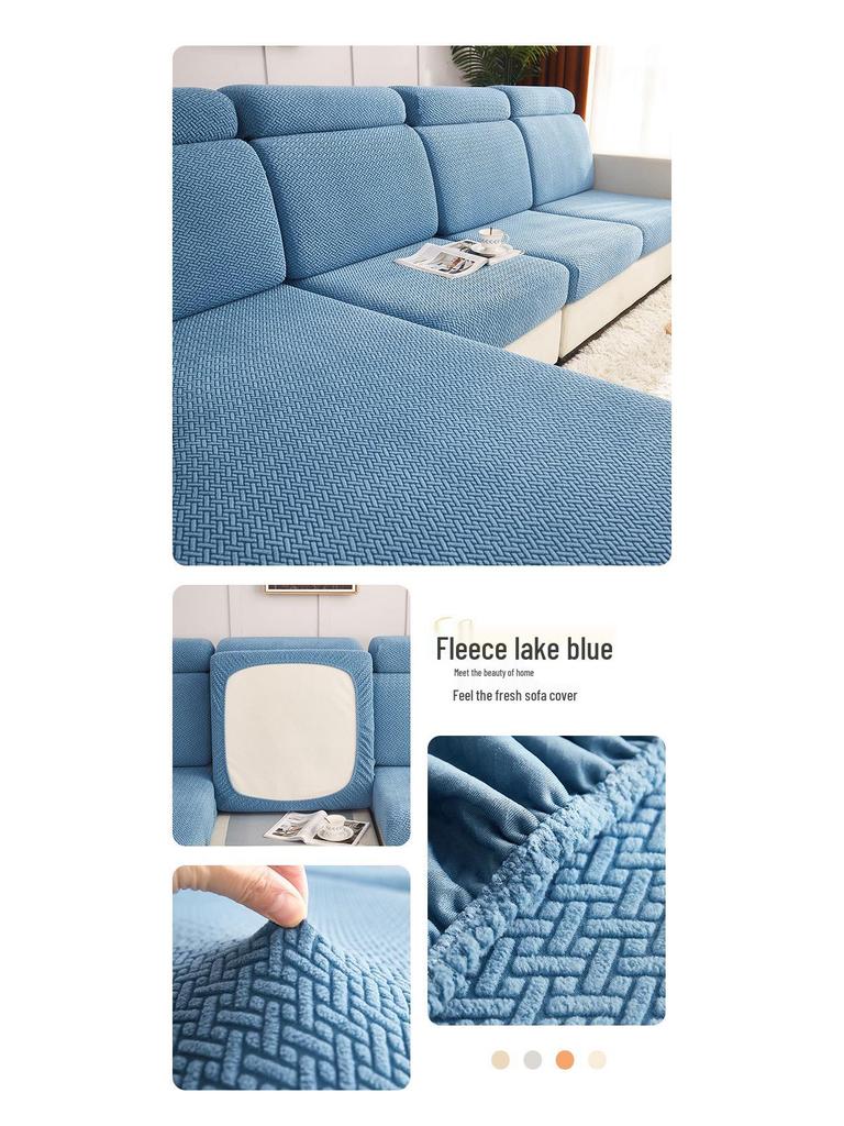 Four Seasons Non-Slip Elastic Sofa Cover - Universal Fit, Modern Design Slipcover
