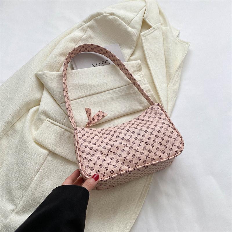 2023 New Popular Design Fashion Shoulder Bag Street Style Pu Material Trendy Small Square Bag For Daily Wear Pink розовый
