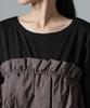 Nano Universe Layered Bustier F Women's Dress, 010, Black, 673-5119311