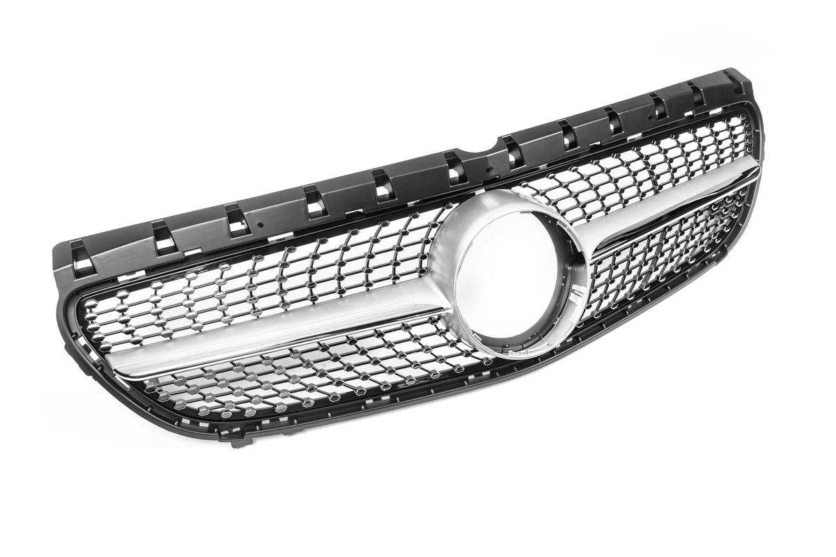 

Передні грати 2015-2018 (Diamond Silver) для Mercedes B-class W246
