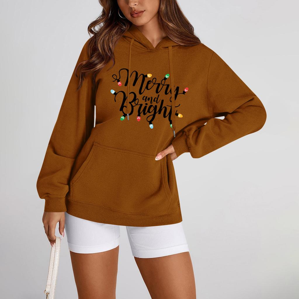 Women's Hoodies Letter Printed Sweatshirt Pullover