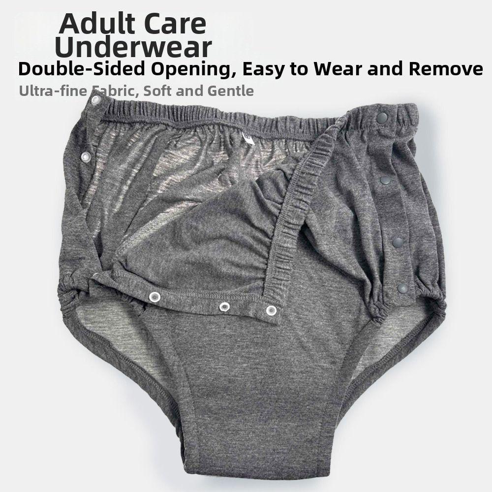 Antibacterial Washable Diaper Leak-Proof Absorbent Briefs  Bed Paralysis