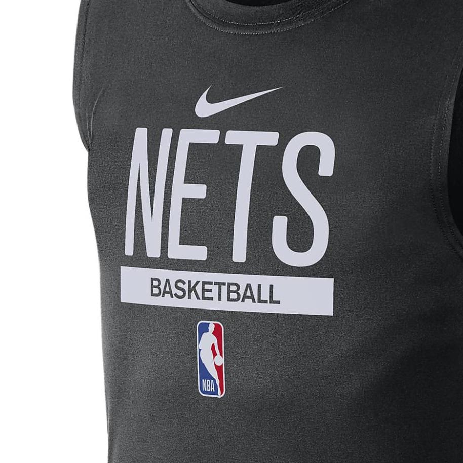 New Nike Nba Brooklyn Nets Basketball Dri Fit Sleeveless Top DR6753-010