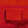 Used 9539 GG Nylon Daypack 387071 7927 Double G Calfskin Drawstring Logo Embossed Orange Red Men's from Japan AUTHENTIC