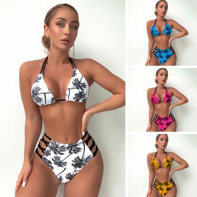 Bikini 2023 costume da bagno push up bikini a vita alta set costume da bagno stampato femminile costume da bagno donna sexy bikini a vita alta set
