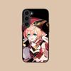 Game GI Yanfei Silicone Mobile Phone Case for Samsung Galaxy S26 S25 S24 S23 S22 S21 Plus FE Ultra Colorful Cover