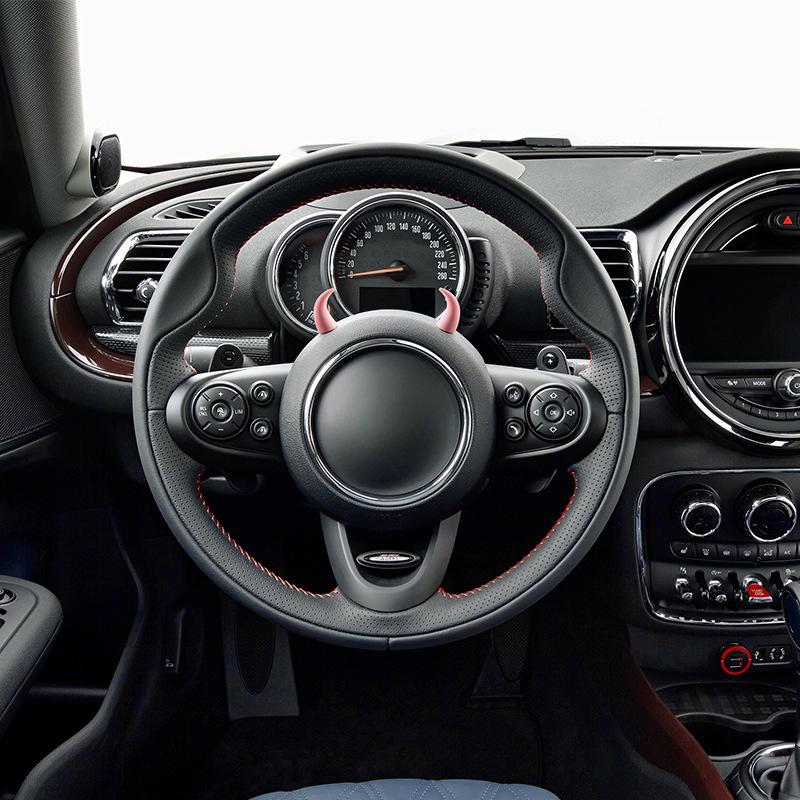 Car Decorations Devil's Corner  Steering Wheel Creative Decoration Dashboard Personality Ornaments Car Interior