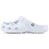 Crocs Classic clog Blue Puppy SDS Versatile Fashion Hole Shoes Unisex White