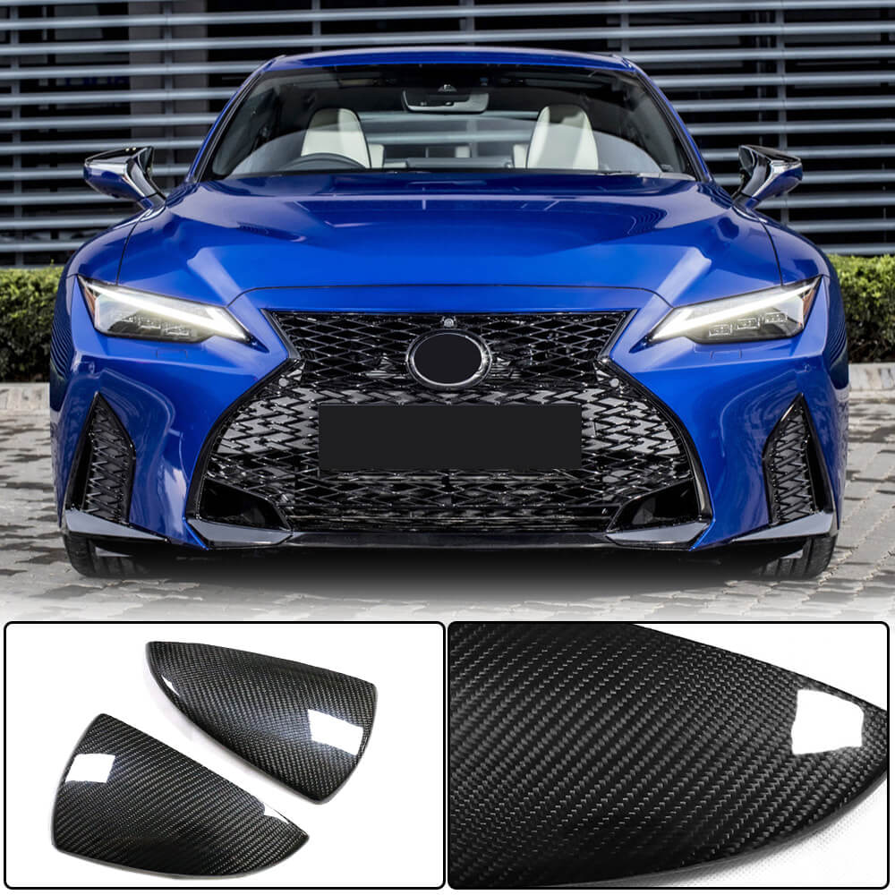 

Mirror caps (for 2020-2025, Dry Carbon) for Lexus IS 2013-