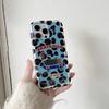Für iPhone 15 Pro Hülle Leopardenmuster Dackel Muster TPU Stoßfest Handyhülle