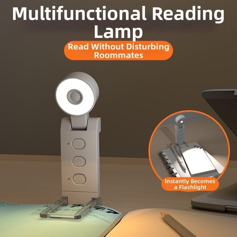 Clip-on/Stand Reading Lamp 6  Levels Brightness Night Light Portable LED Book Lights  Reading