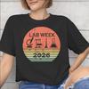 Printed Lab Crew Lab Week 2026 T Shirt for Unisex Unisex 100 Cotton Tshirts Short Sleeve Clothes