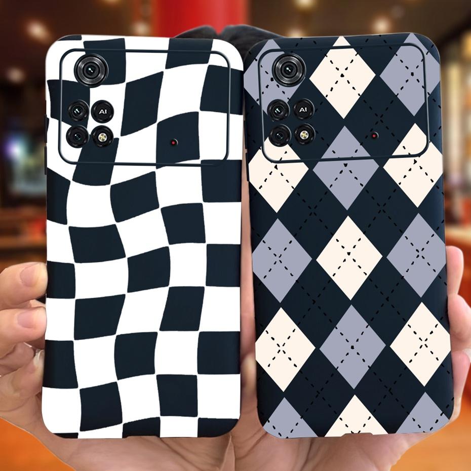For Xiaomi Poco M4 Pro Case Lovely Pattern Candy Color Phone Case For Poco M 4 M4 Pro 5G 4G PocoM4 Soft Silicone TPU Back Cover