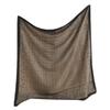 Large Square Scarf Linen Plaid Silk Scarf 90cm Versatile Autumn and Winter Decorative Scarf Dark Series Simple Shawl for Women