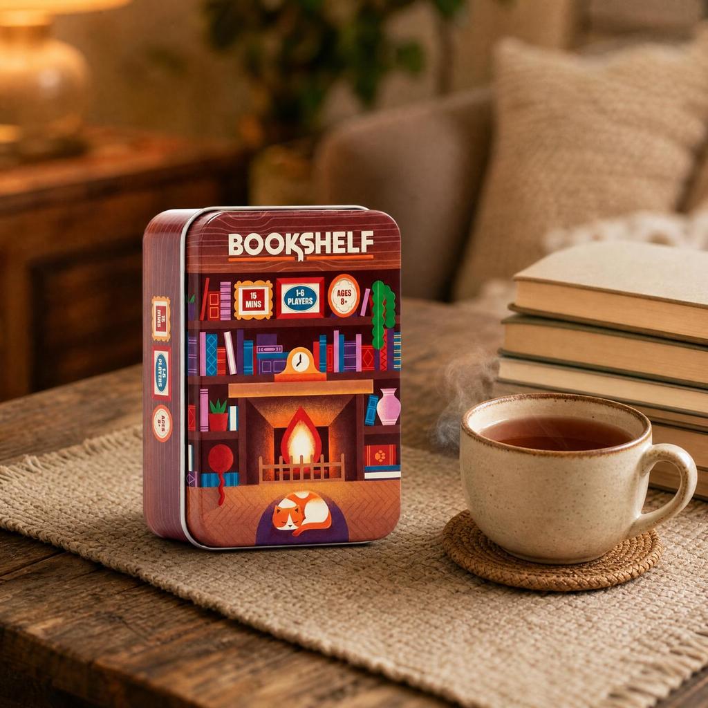 Bücherregal Stapelspiel Familienfreundlich Kooperativ für Familien,