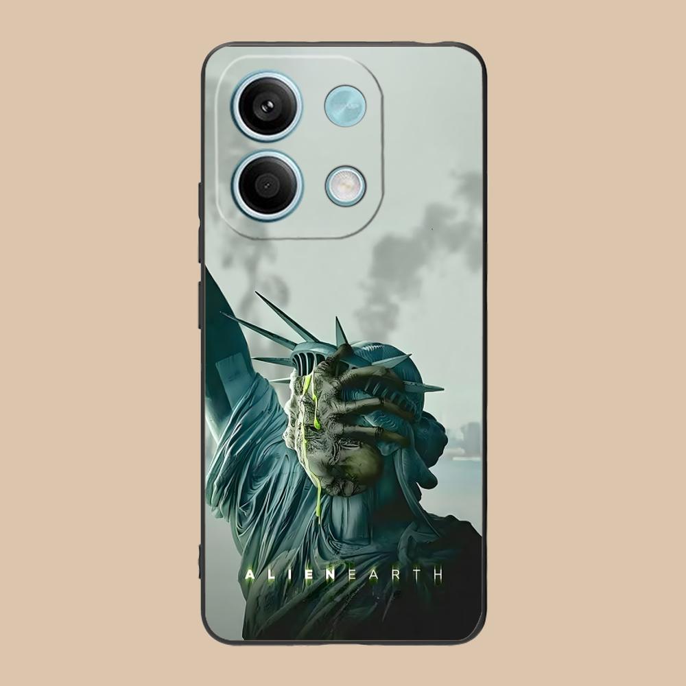 Alien Earth Mobile Cell Phone Case for POCO M7 M6 M5 M4 M3 X7 X6 X5 X4 X3 Pro GT 5G Colorful Printing Cover Smartphone Pretty