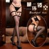 Sex Underwear Mesh Sexy Stockings Perspective Splicing Waist Seal Integrated Suspender Stockings Stockings