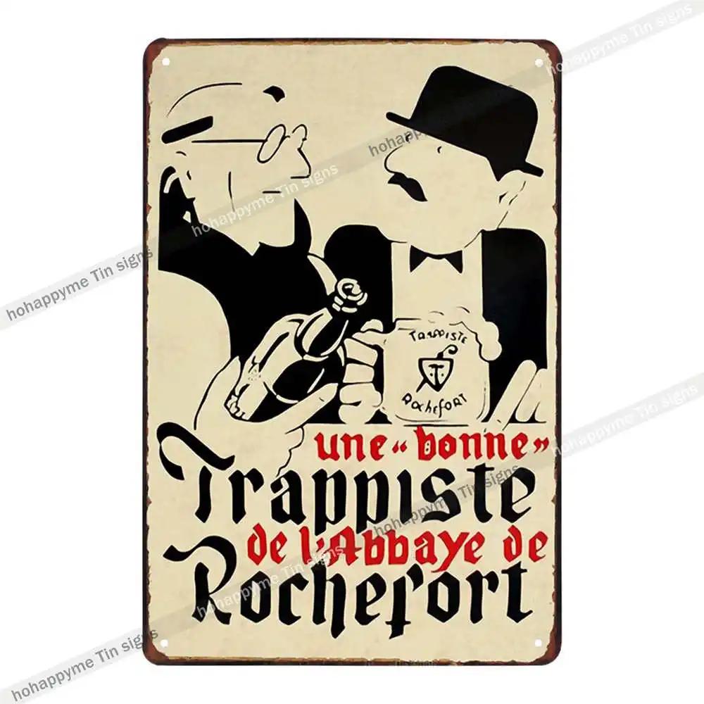 Home Decor Metal Plates Signs Belgium Beer Tin Painting Decoration Bar Club Cafe Man Cave Poster Vintage Wall Art Plaque 20x30cm
