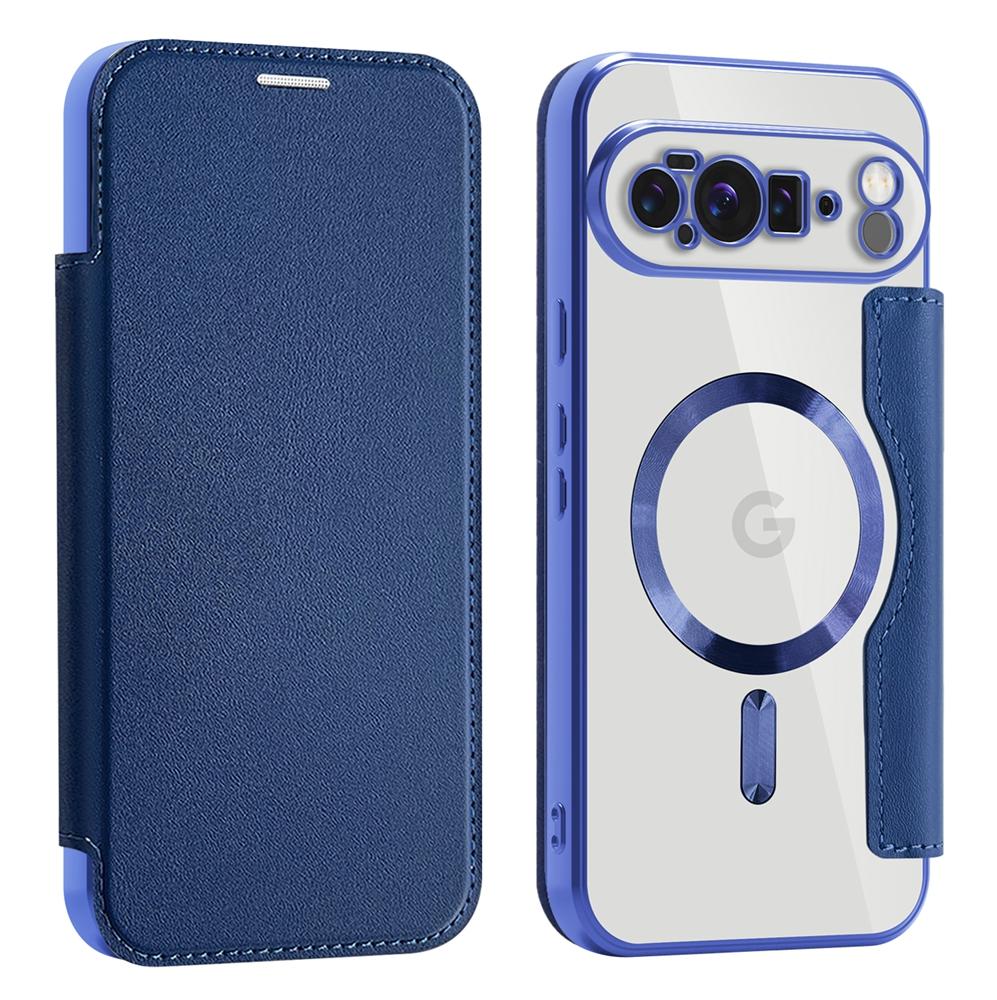 Wireless Charging Flip Case for Google Pixel 9A 8A 7A 9Pro XL 10Pro 9 10 Magnetic Wallet Case Cards Slot Leather Case Anti Fall