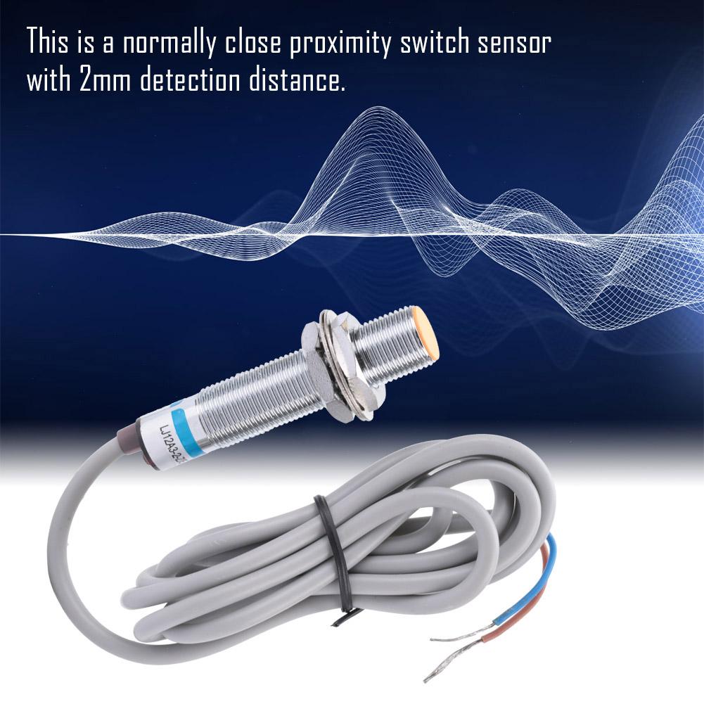 2mm LJ12A32ZEX Inductive Proximity Sensor Switch DC 2Wire Normally Close