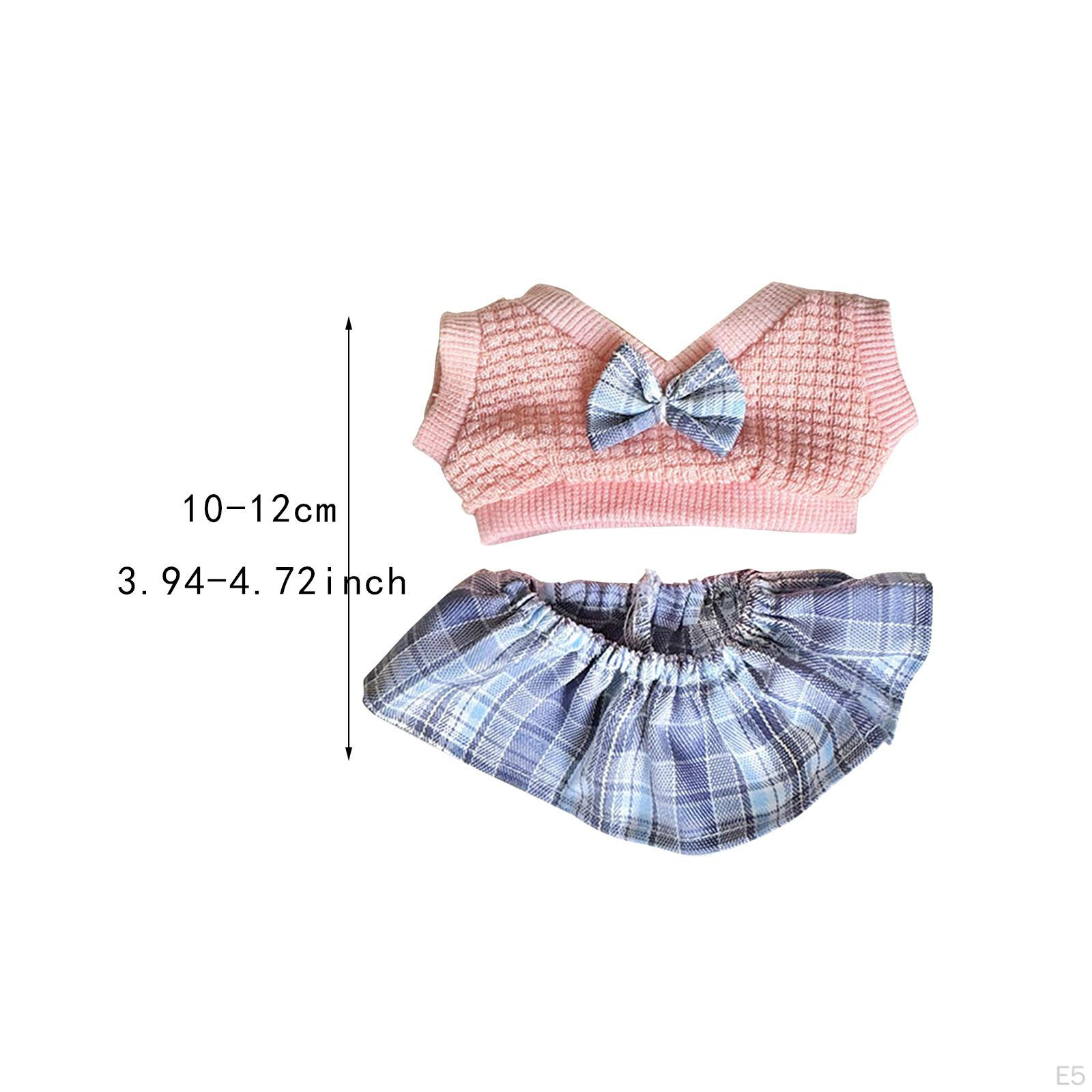 20 см плюшевая кукольная одежда платье свитер верх съемный коллекционные энтузиасты — фото 6