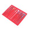 Keychain Necklace Wand Set Alloy 11Pcs Magic Wand Sticks with Keychain Necklace for Kids Cosplay