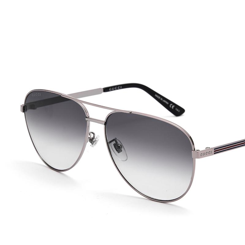 GUCCI Retro Fashion Enamel Craft Pilot-Style Sunglasses Unisex Couple