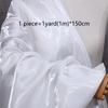 Polyester Liquid Water Satin Fabric Thickened Natural Reflective Clothing Fabric Crystal Silk Satin Wedding Dress Decorative
