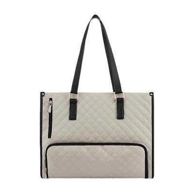 Womens Lunch Tote Bag Lunch Box Bag Computer Shoulder Handbag for Casual Office - KM