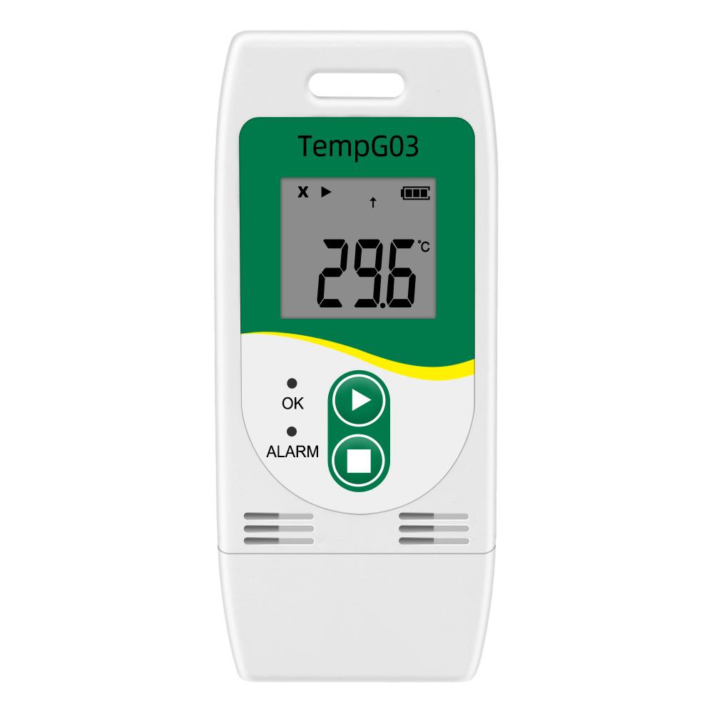 USB Temp & Humidity Data Logger Digital 32000 Point Capacity Temperature Data Logger for Refrigeration Cold Chain Transport Lab