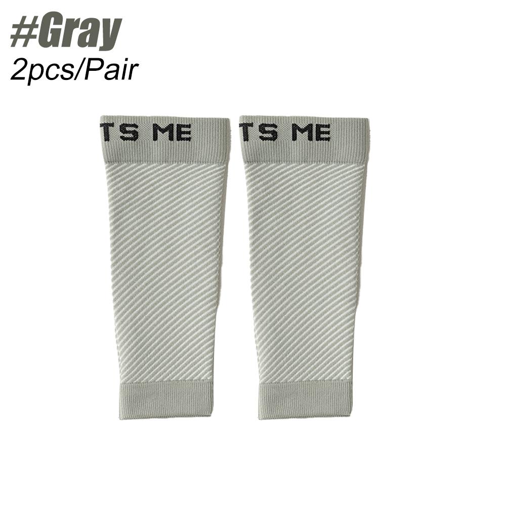 1Pair Calf Compression Sleeve Shin Splint Support Varicose Vein Relief Footless Socks For Nurse Pregnant Women