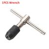 Professional Adjustable Ratchet Tap Holder Wrench Set Hand Tools M3 M4 M5 M6 M8 Machine Screw Thread T-shaped Tap Repair Tools