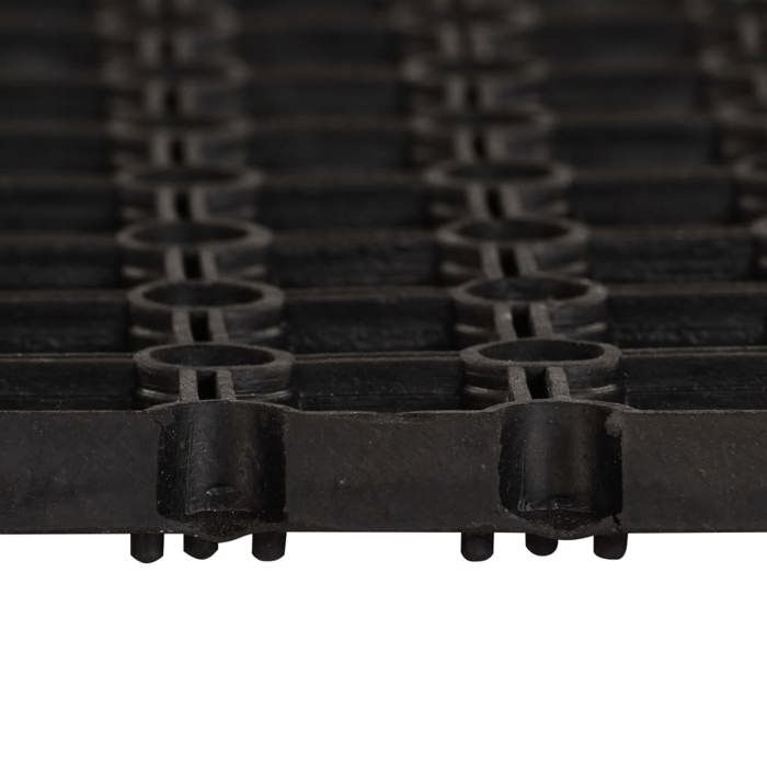 VidaXL Tapis Caoutchouc 23 mm 80 x 120 cm